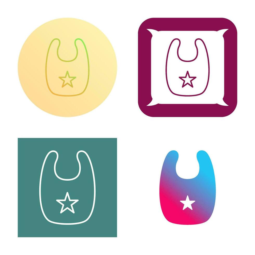 Bib Vector Icon