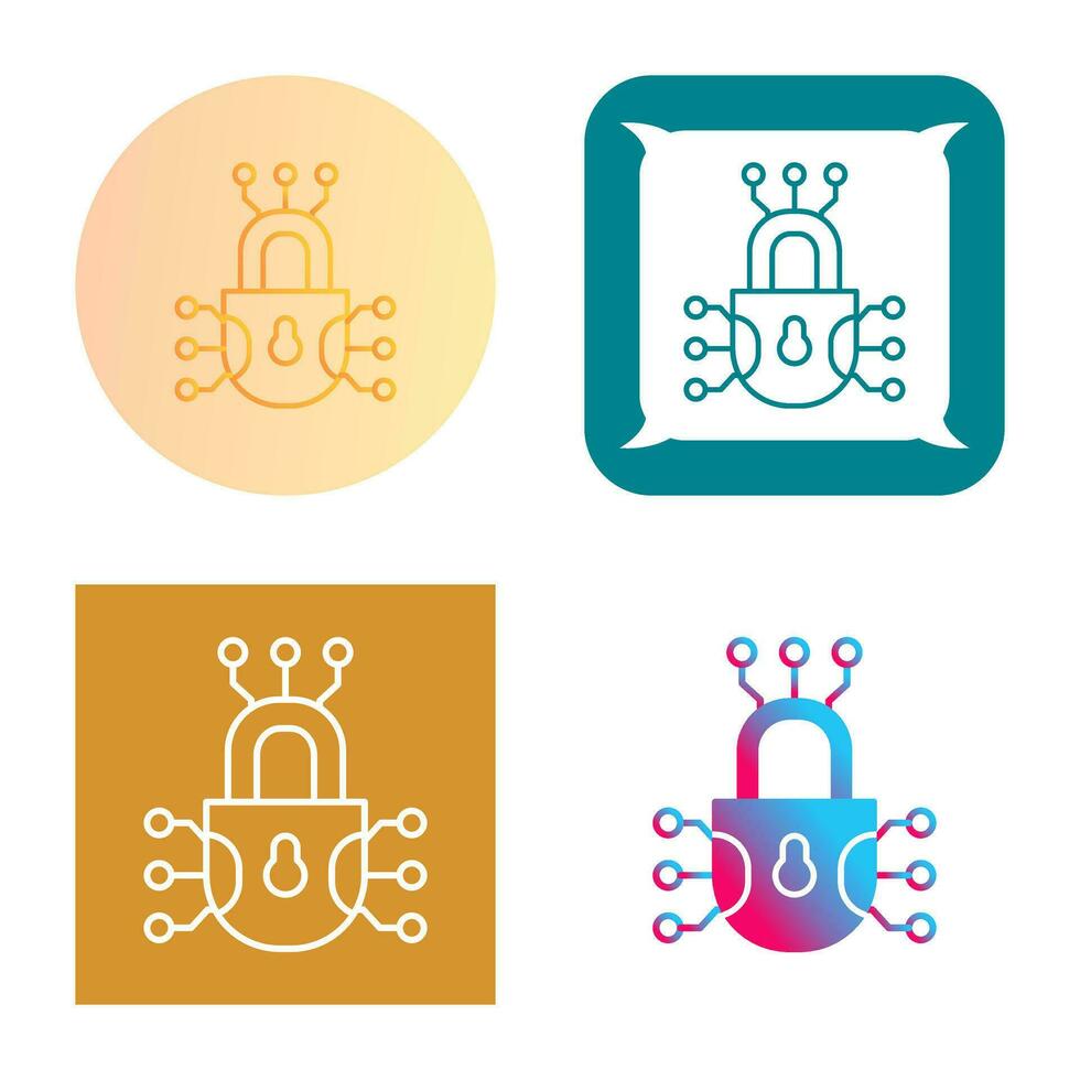 Cyber Defense Vector Icon