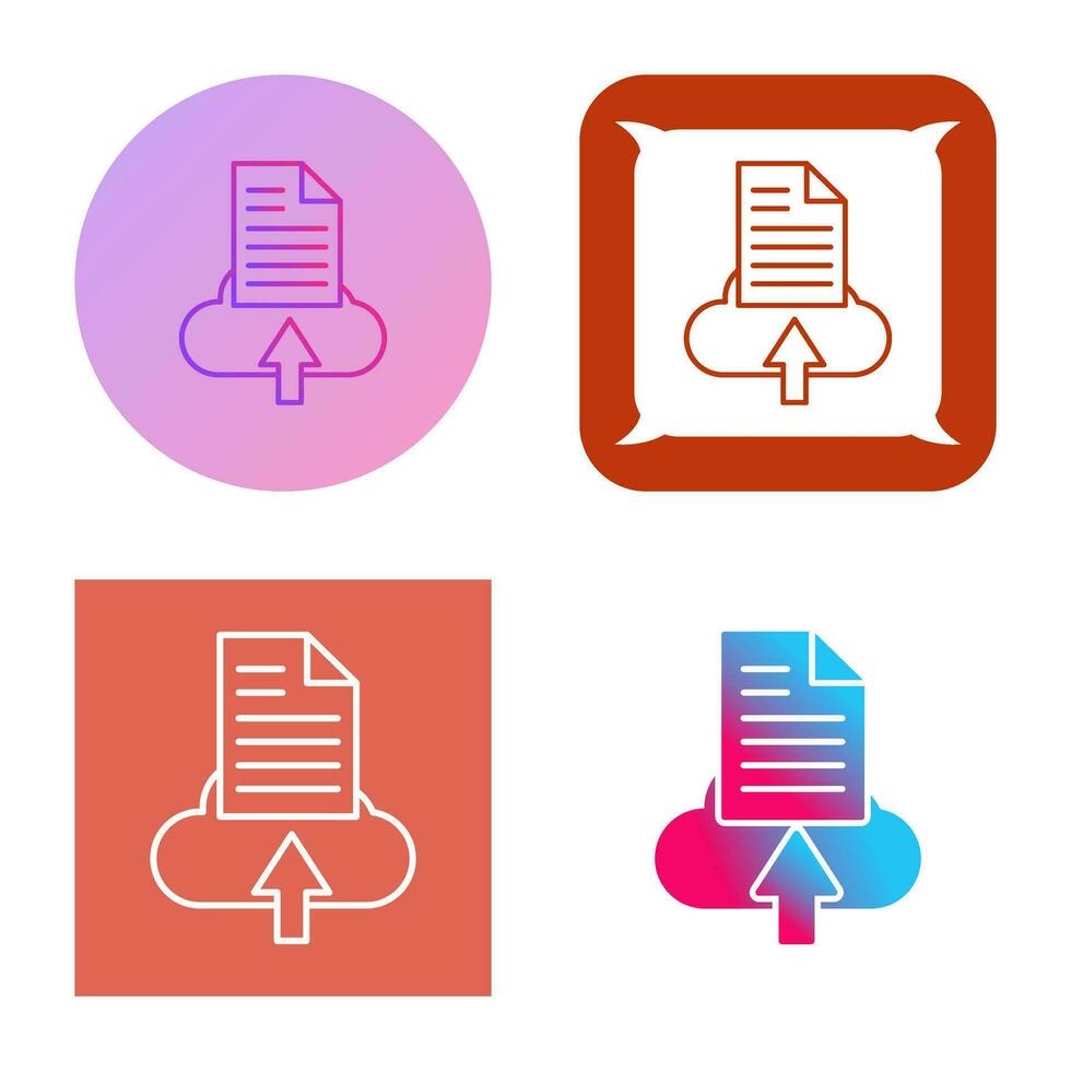 File Upload Vector Icon