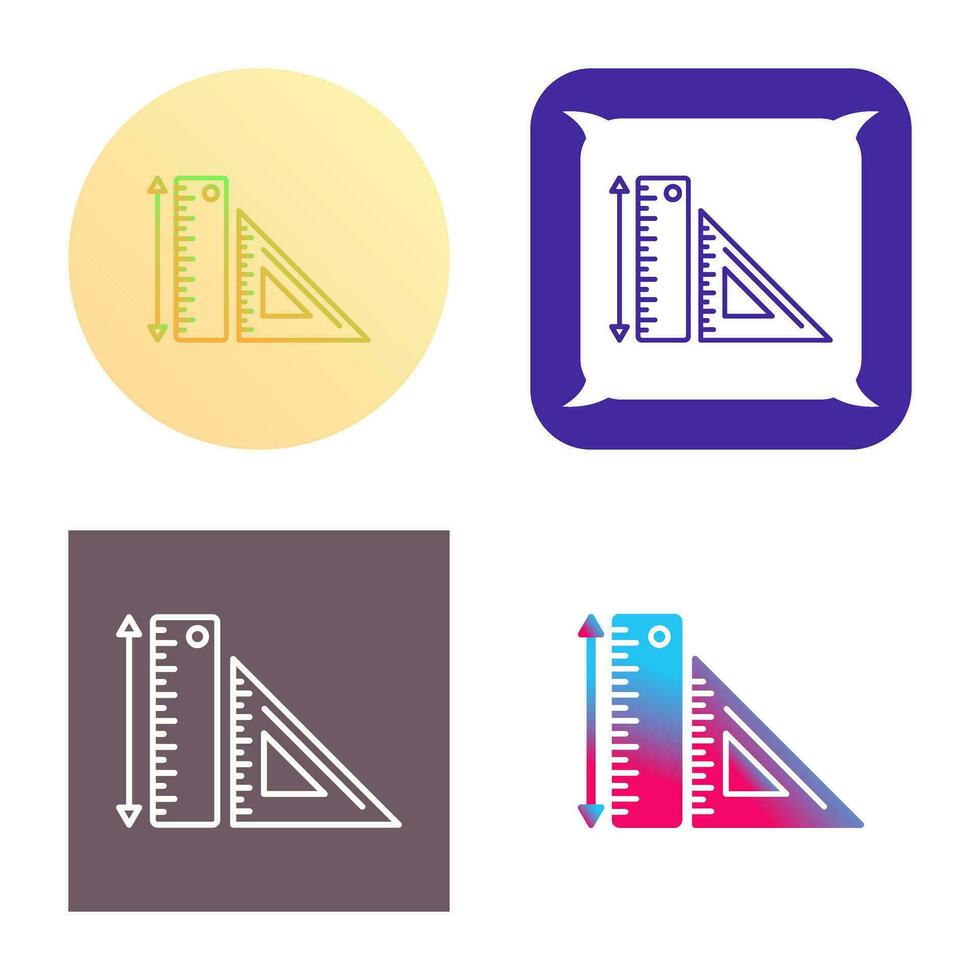 Rulers Vector Icon