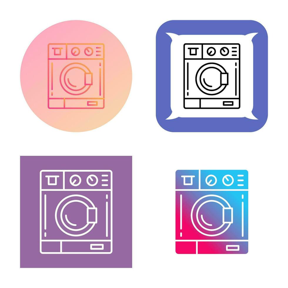 Washing Machine Vector Icon