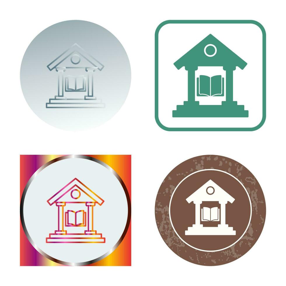 Library Vector Icon