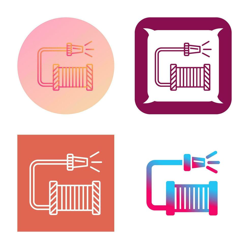 Water Hose Vector Icon