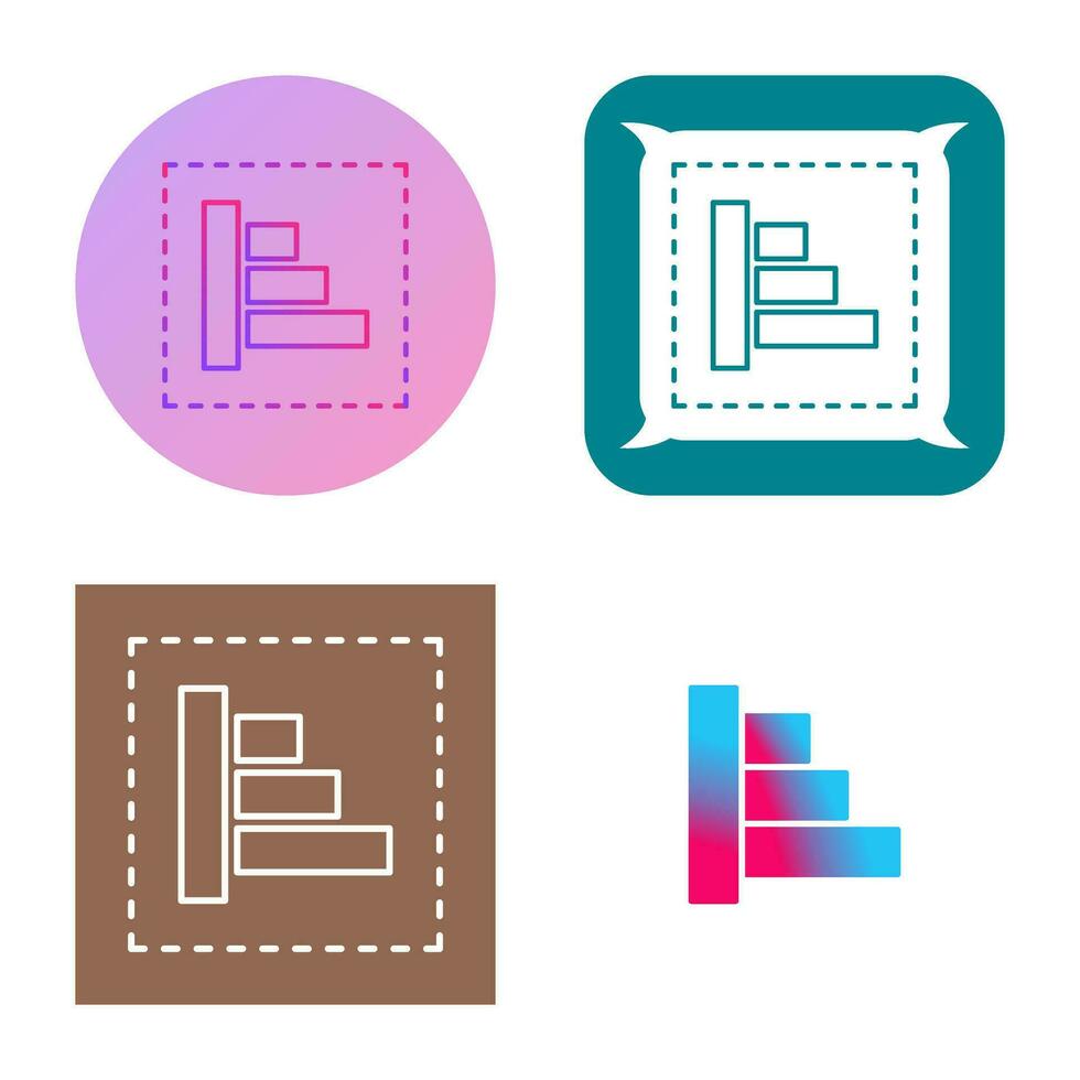 Object Alignment Vector Icon