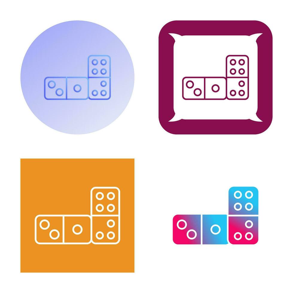 Domino Vector Icon