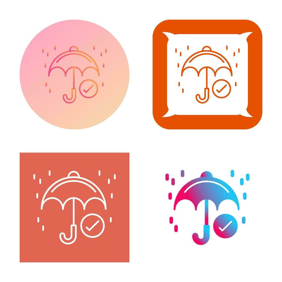 Keep Dry Vector Icon