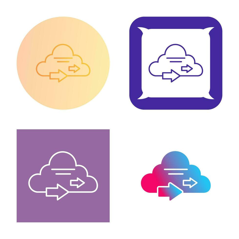 Cloud Computing Vector Icon