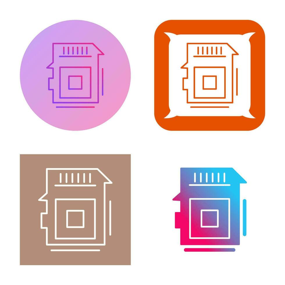 Sd Card Vector Icon