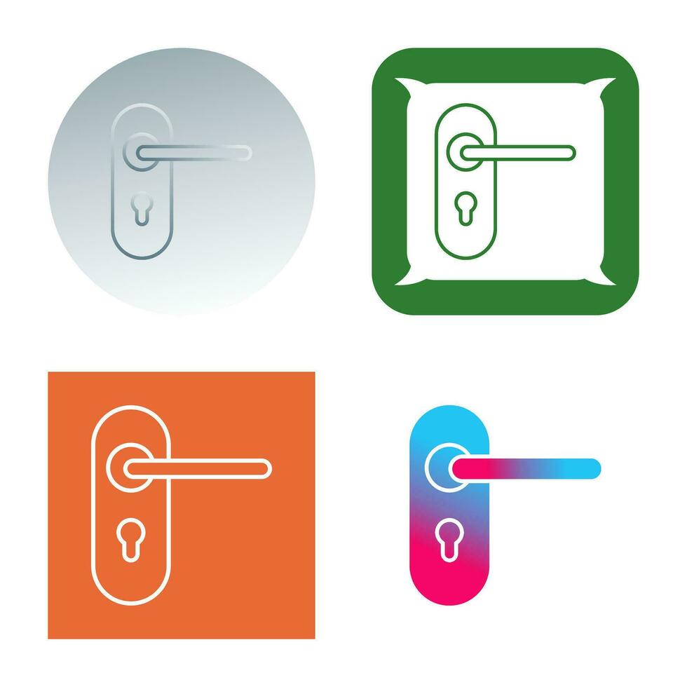 Door Lock Vector Icon