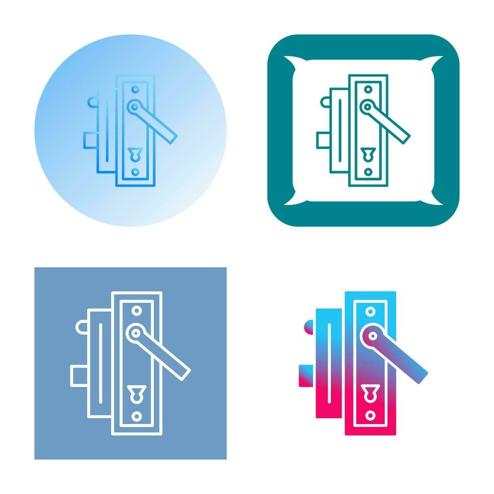 Door Handle Vector Icon