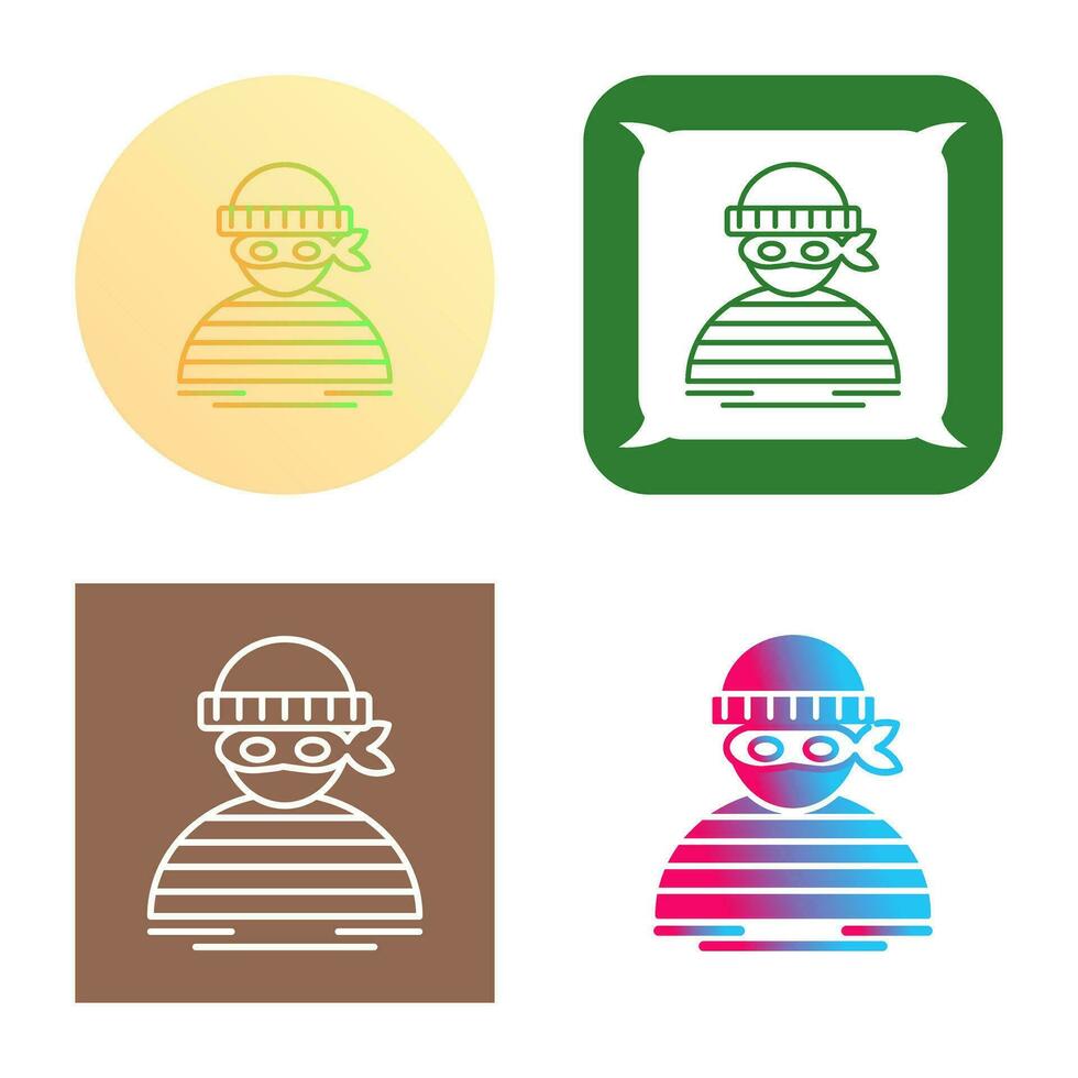 Thief Vector Icon