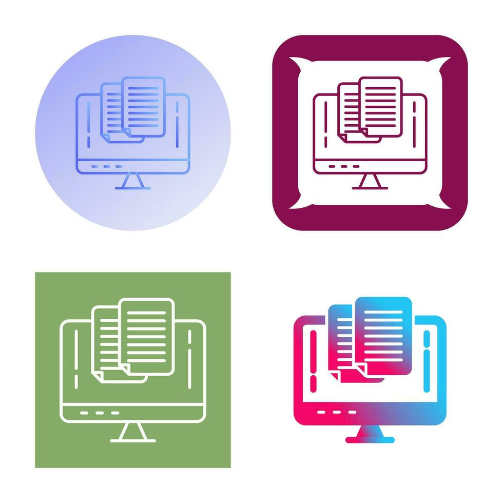 Paste Vector Icon