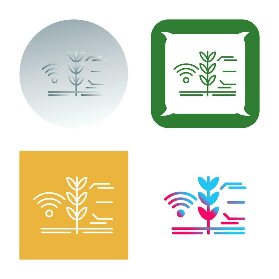 Smart Farm Vector Icon