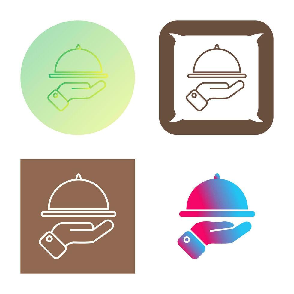 Waiter Vector Icon