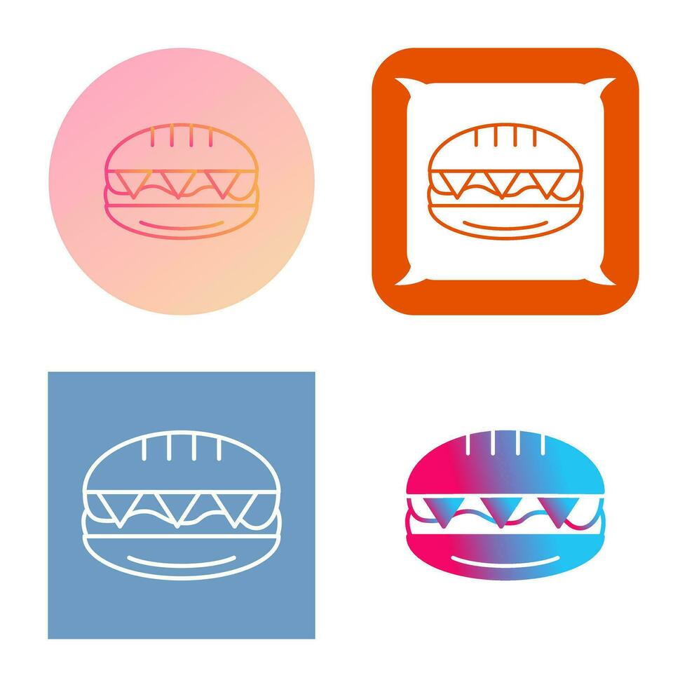 Sandwich Vector Icon