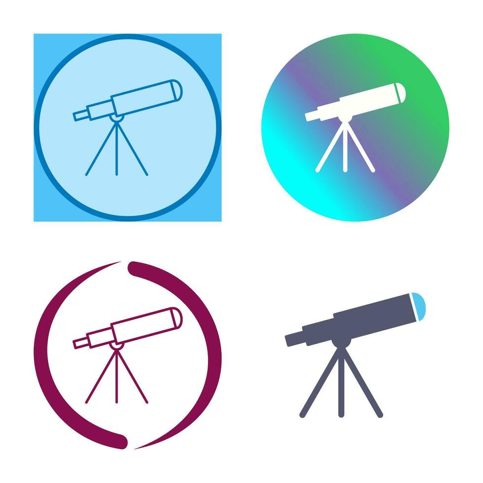 Telescope Vector Icon