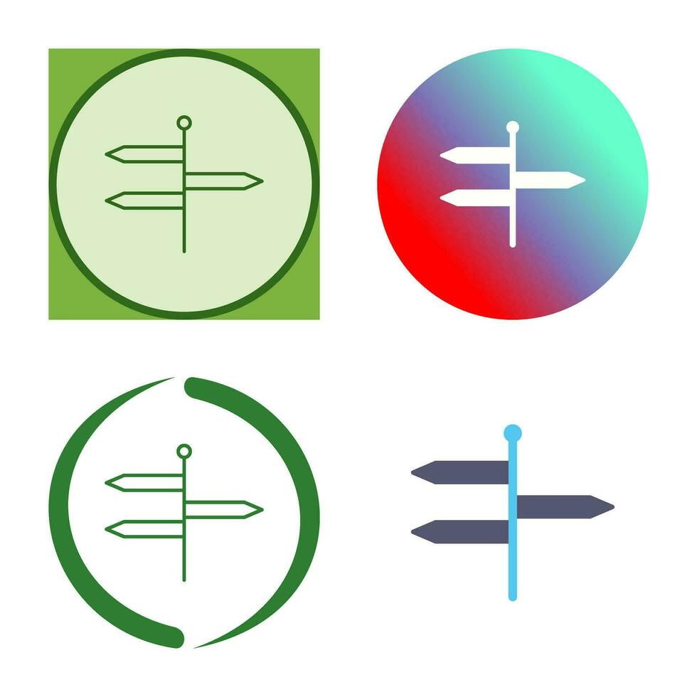 Directions Vector Icon