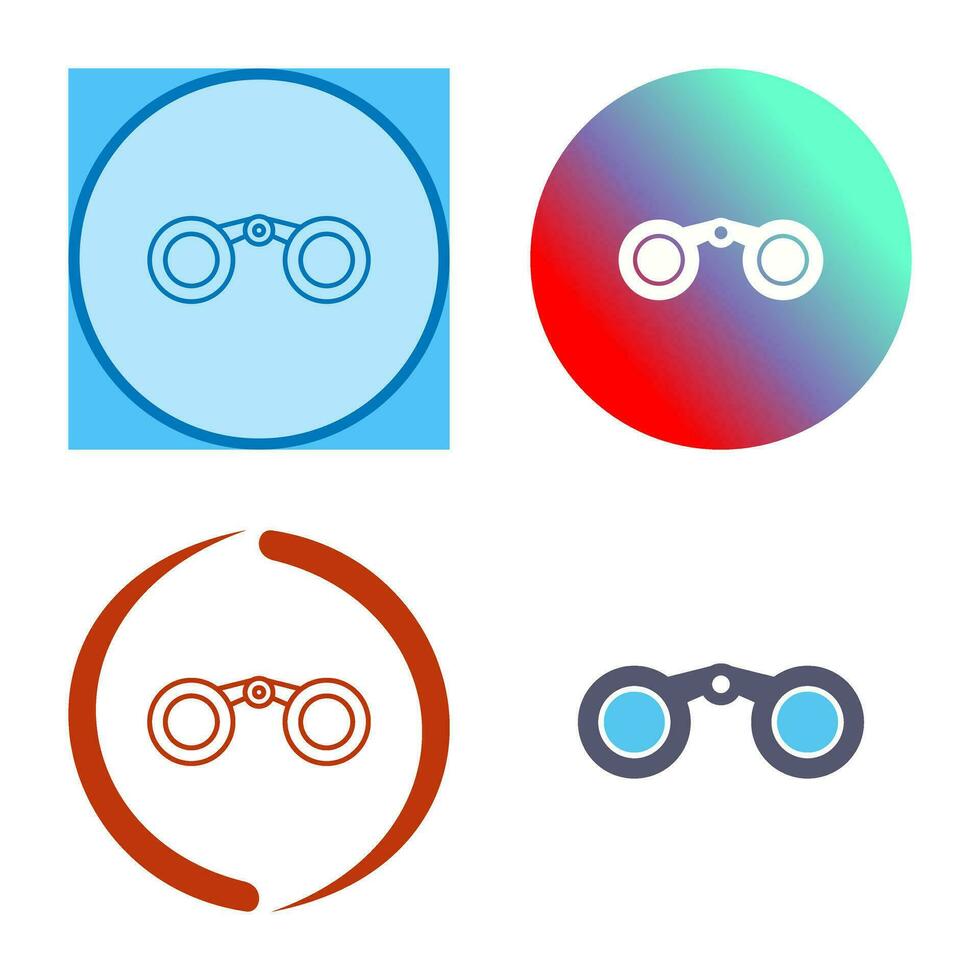 Binoculars Vector Icon