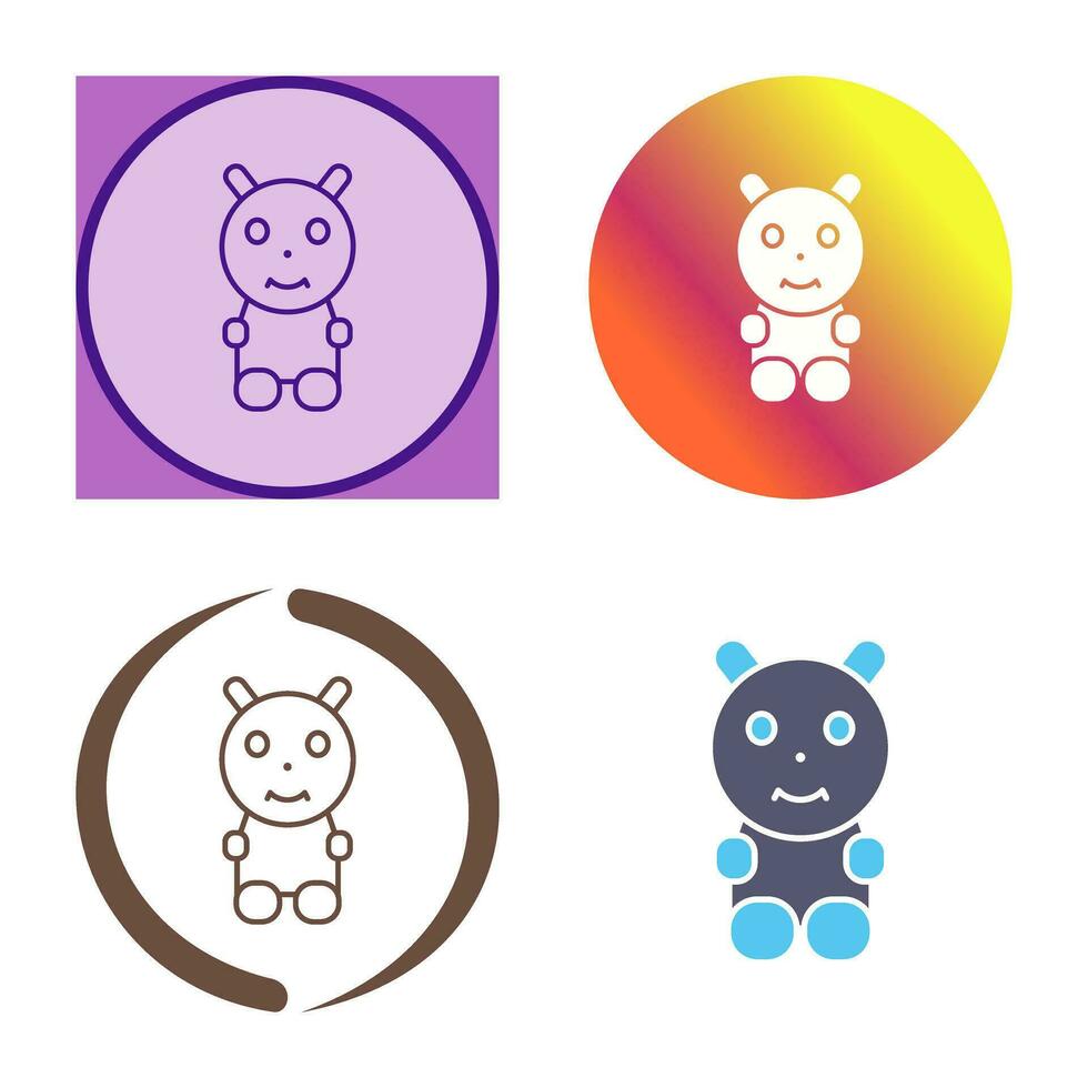 Unique Toys Vector Icon
