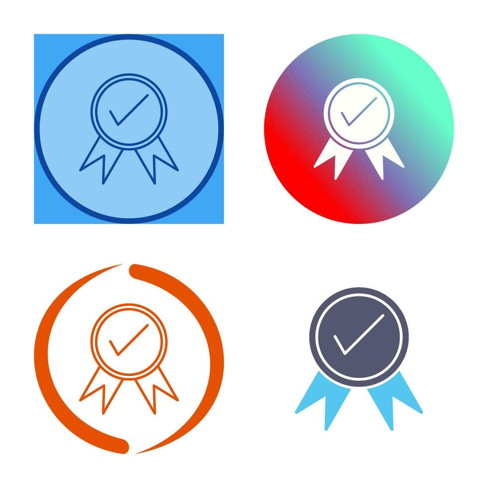 Unique Quality Control Vector Icon