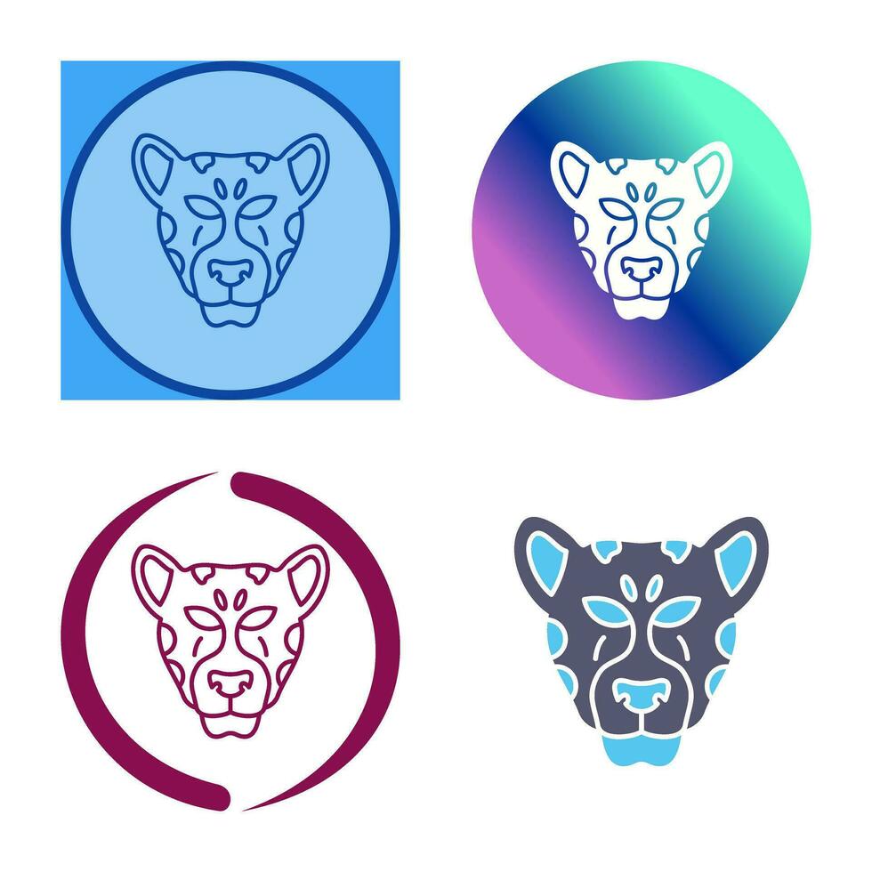 leopard Vector Icon