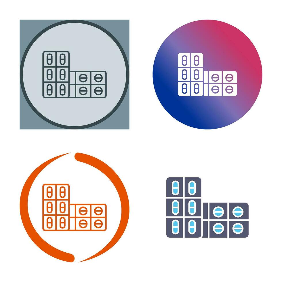 Aspirin Vector Icon