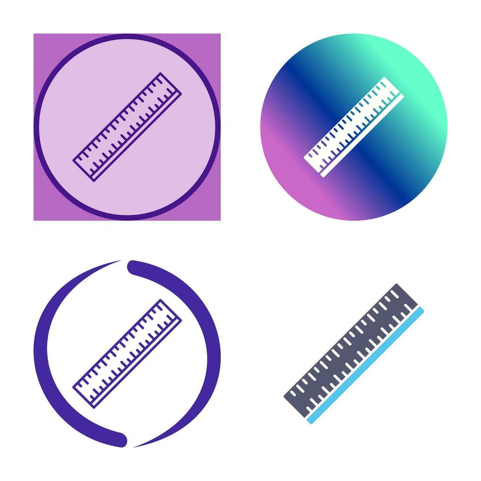 Ruler Vector Icon