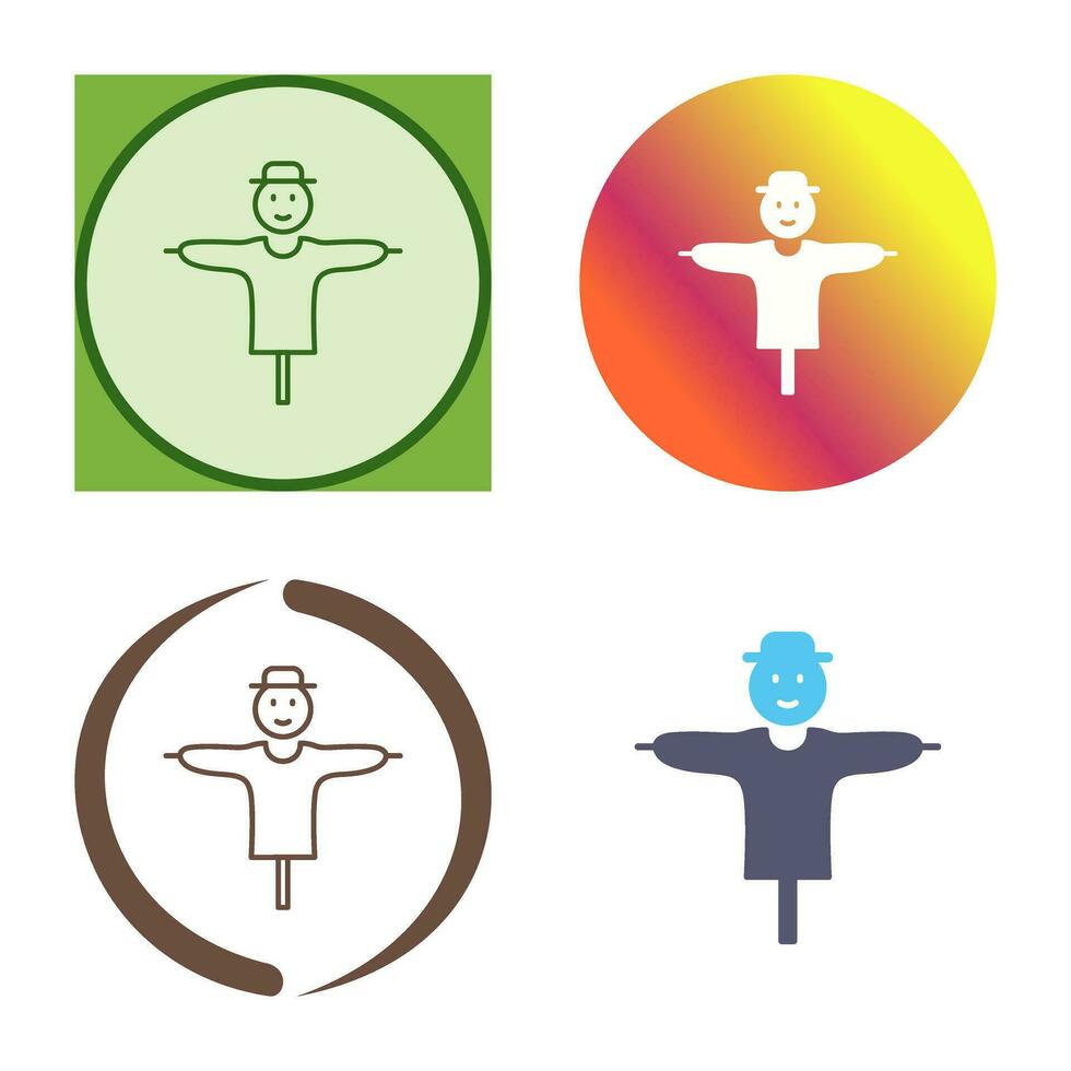 Scare Crow Vector Icon