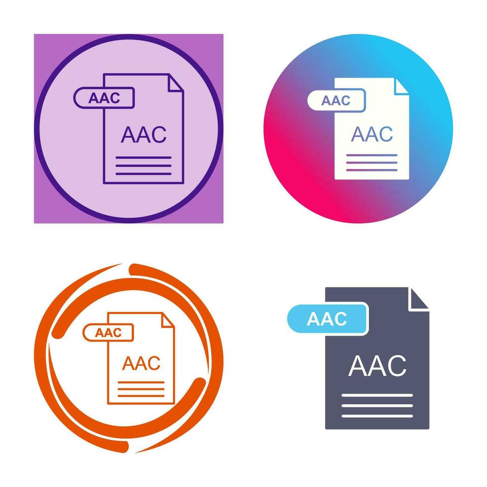 AAC Vector Icon