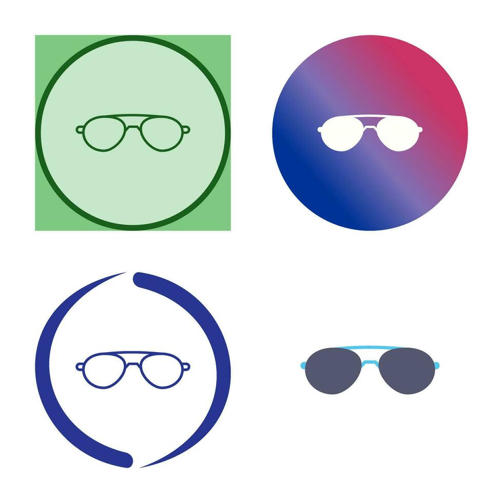 icono de vector de gafas de sol