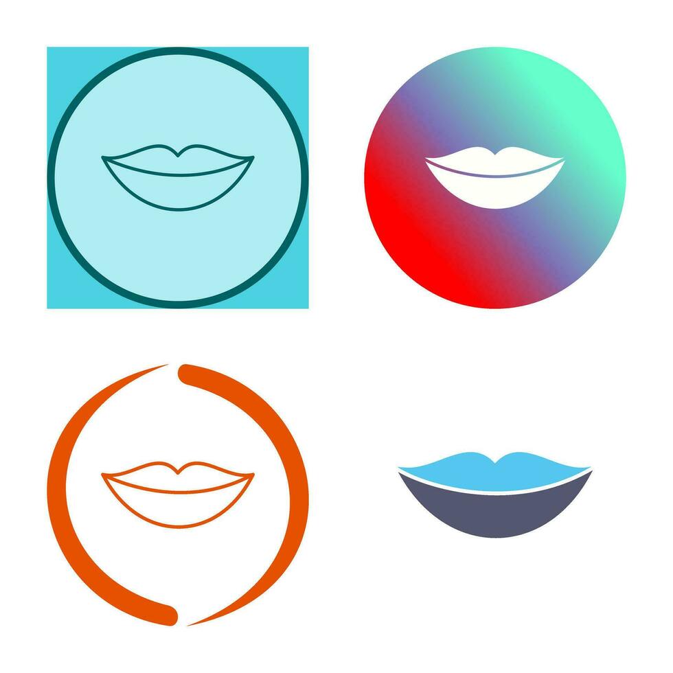 Lips Vector Icon