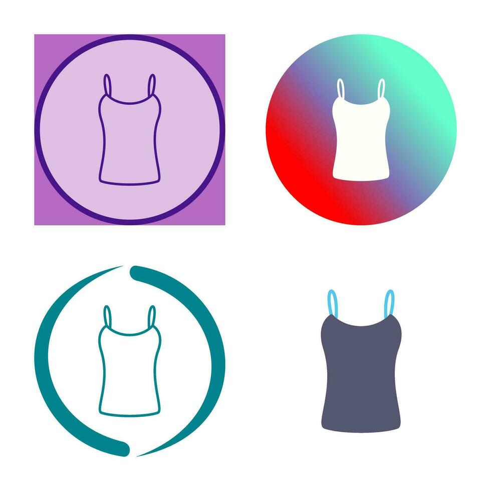 Ladies Vest Vector Icon