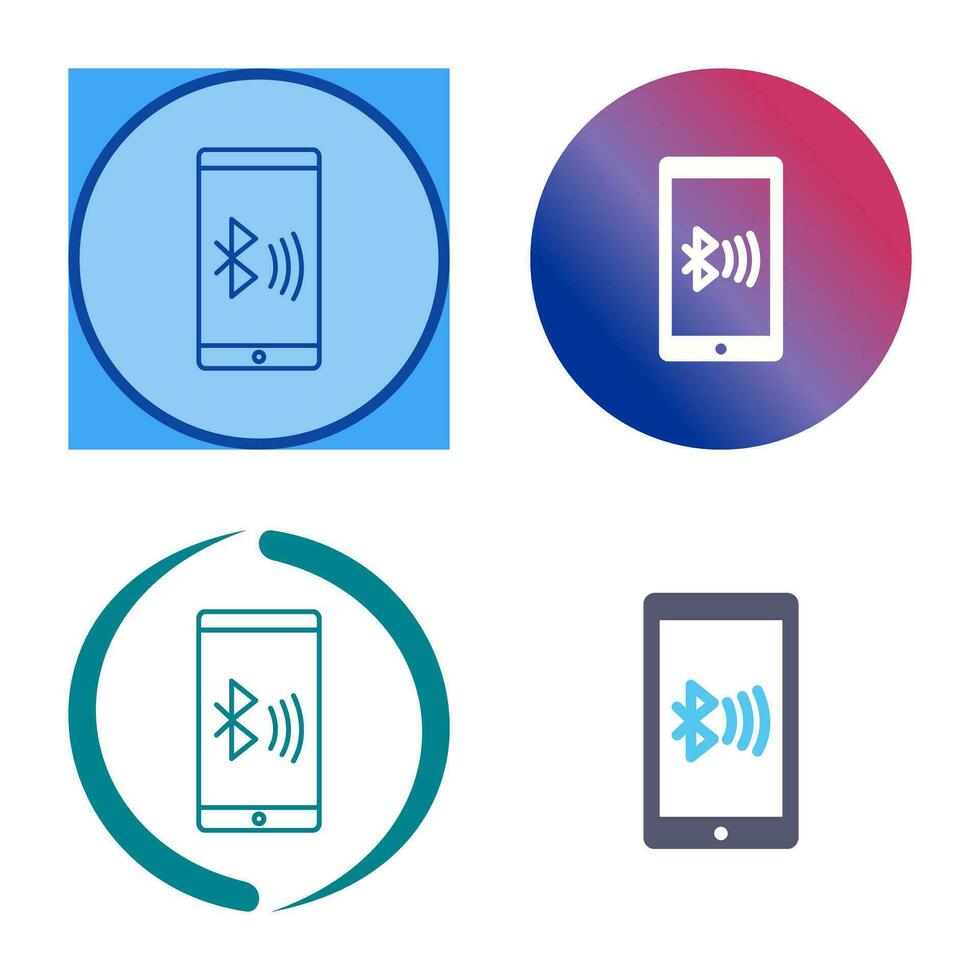 Connected Device Vector Icon