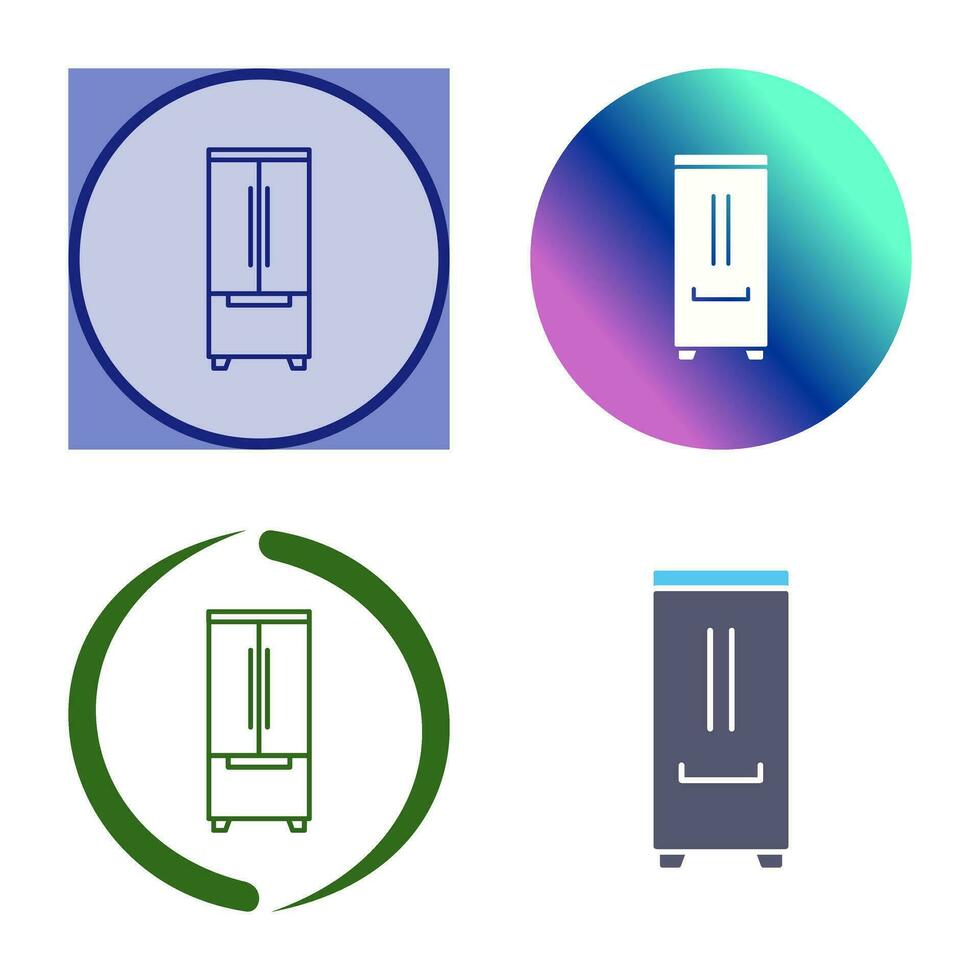 Refrigerator Vector Icon