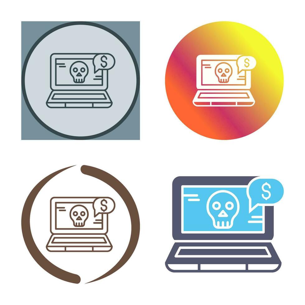 Online Fraud Vector Icon
