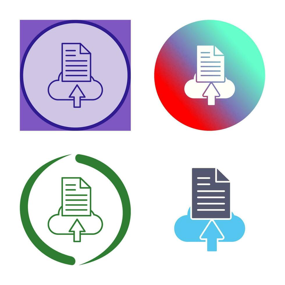 File Upload Vector Icon