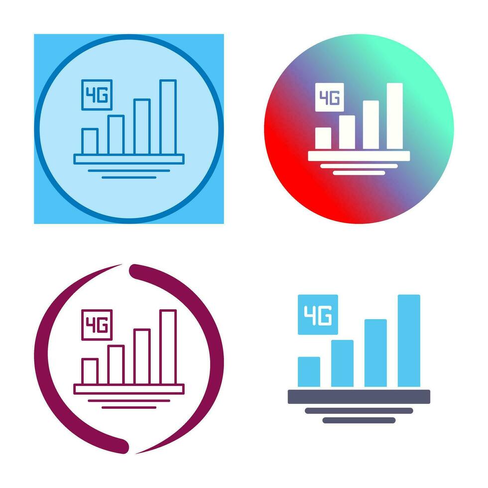 4G Vector Icon