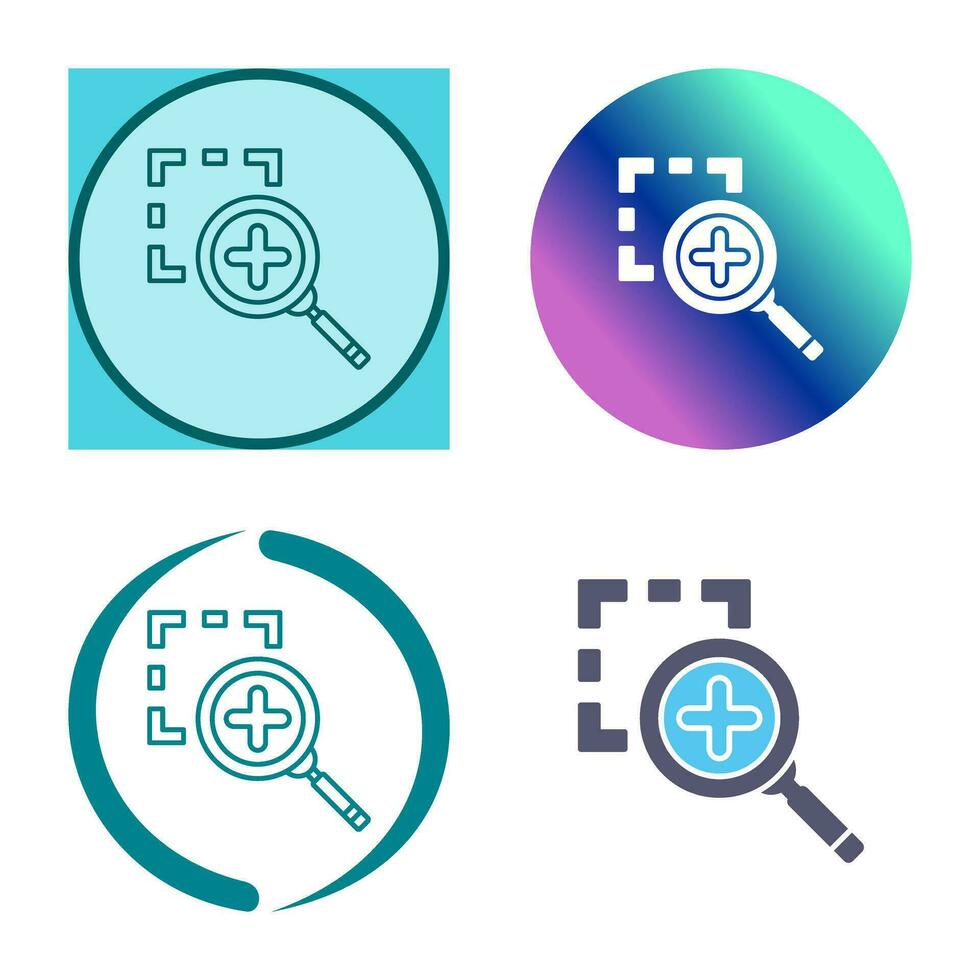 Zoom In Vector Icon