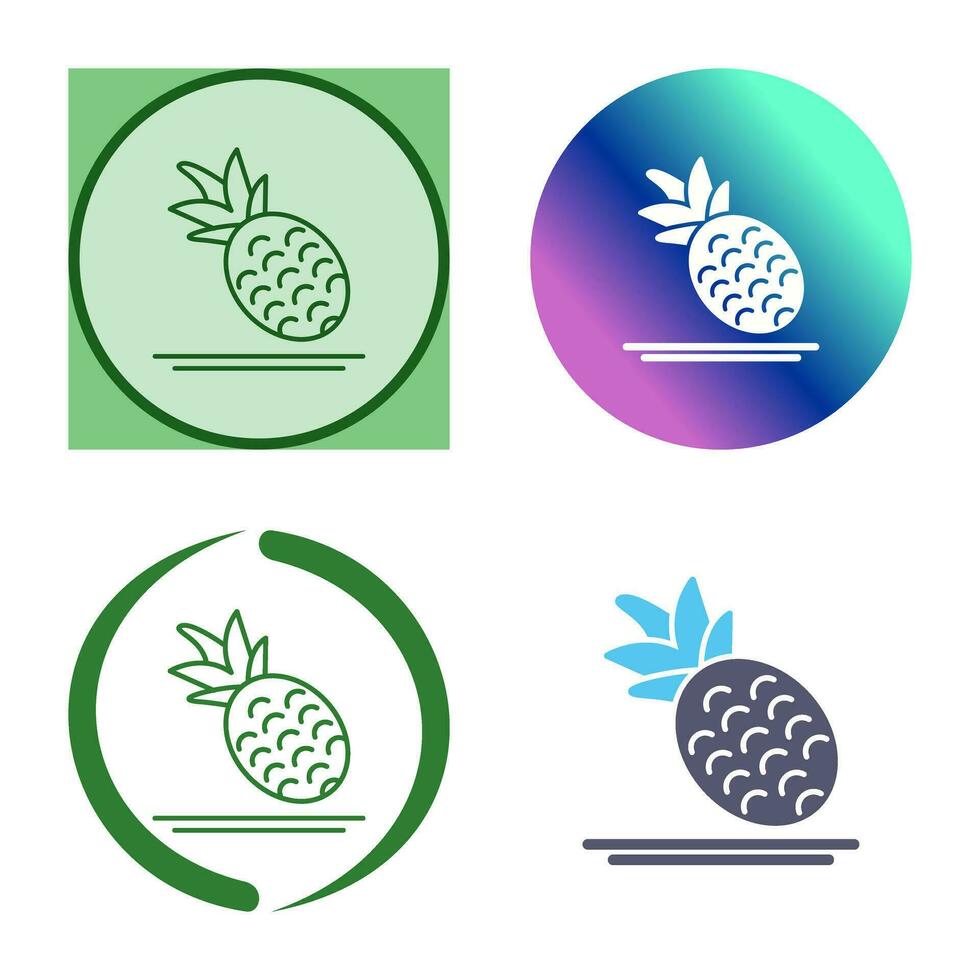 Pineapple Vector Icon