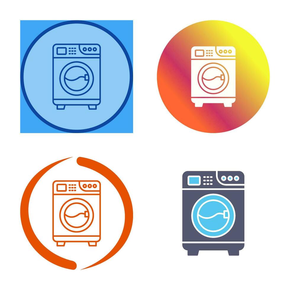 Washing Machine Vector Icon