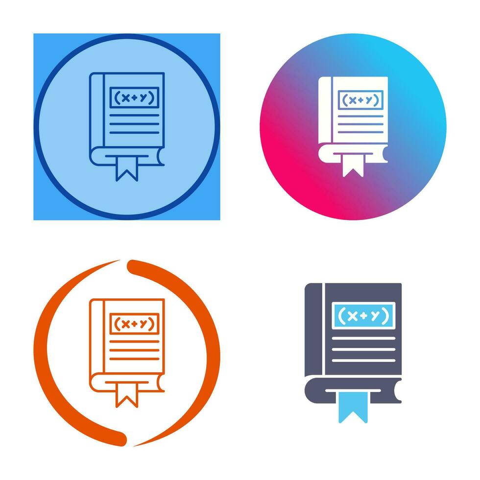 Algebra Vector Icon