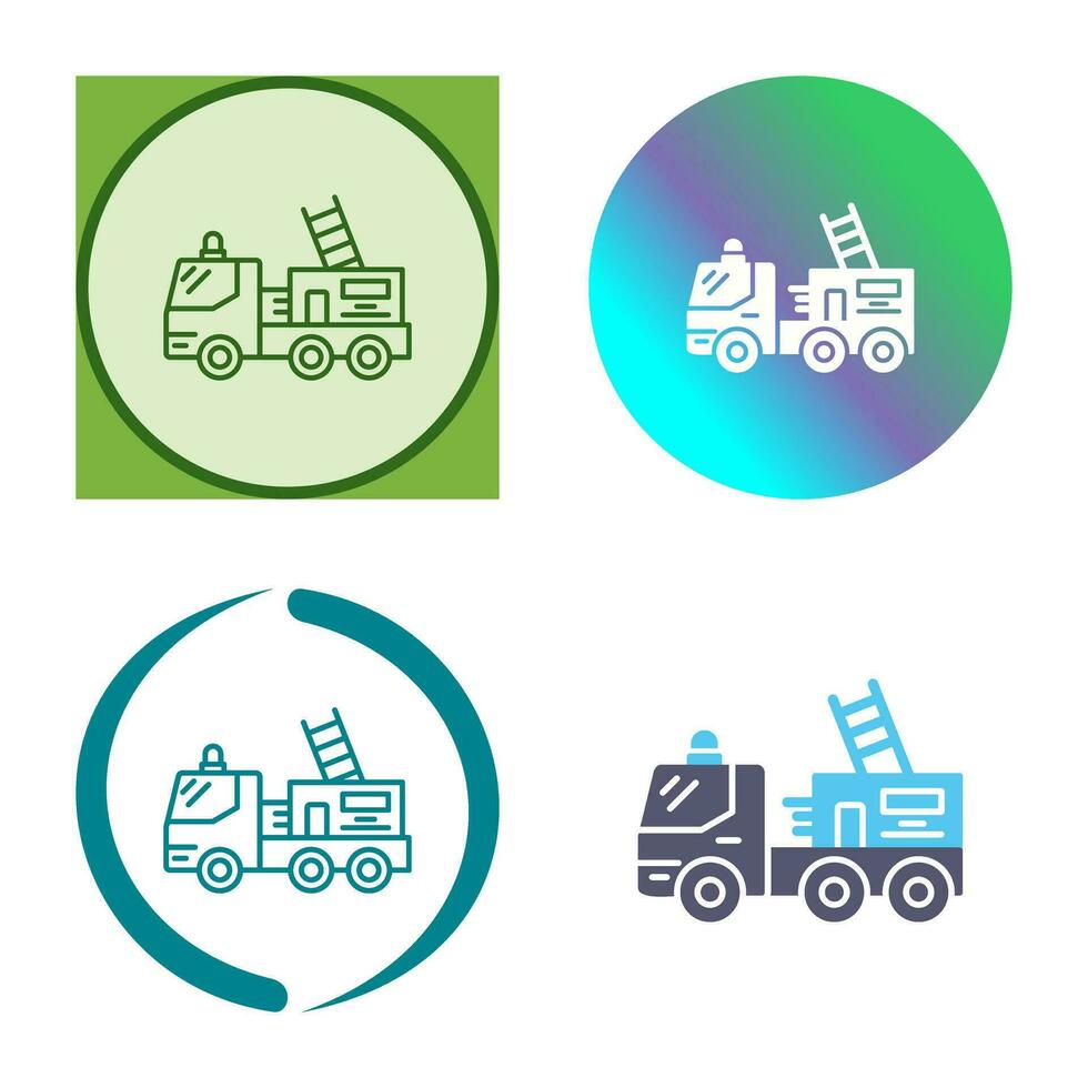 Fire Truck Vector Icon