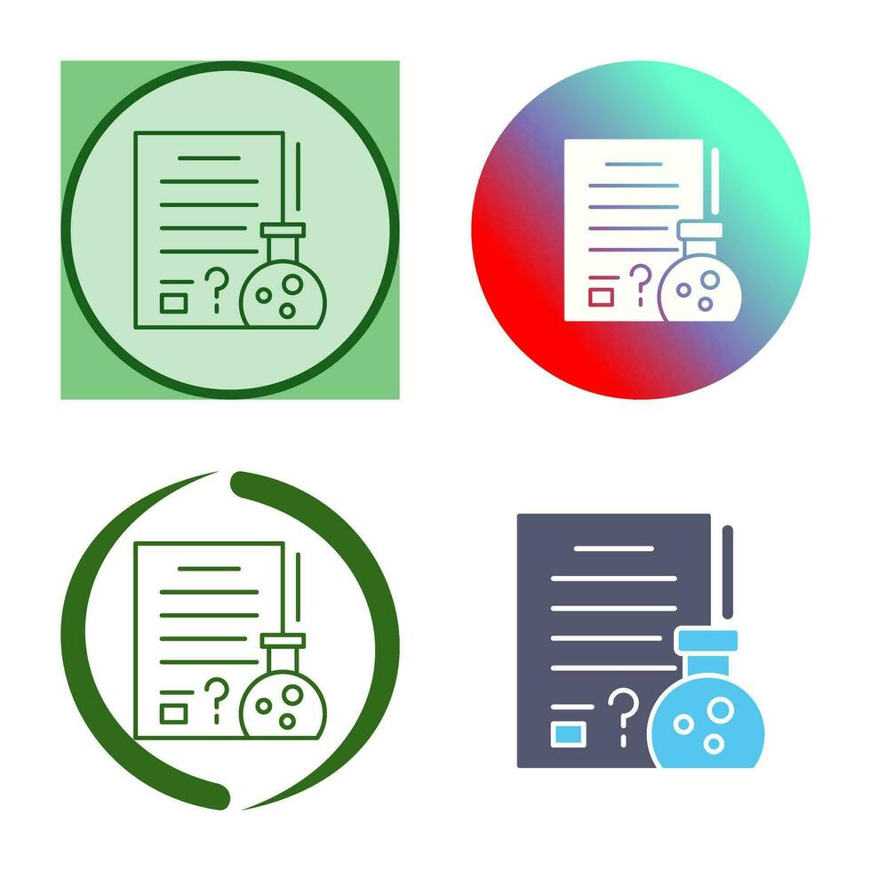 Hypothsis Vector Icon