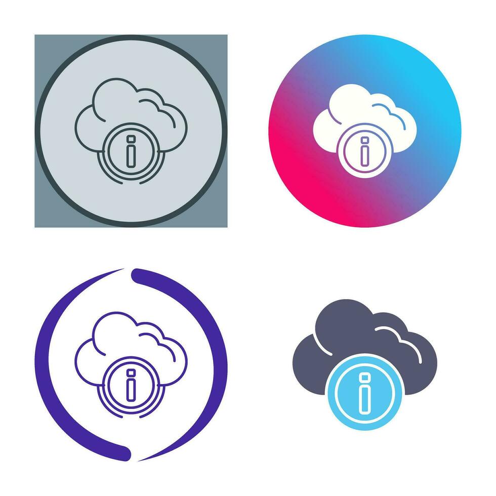 Cloud Computing Vector Icon