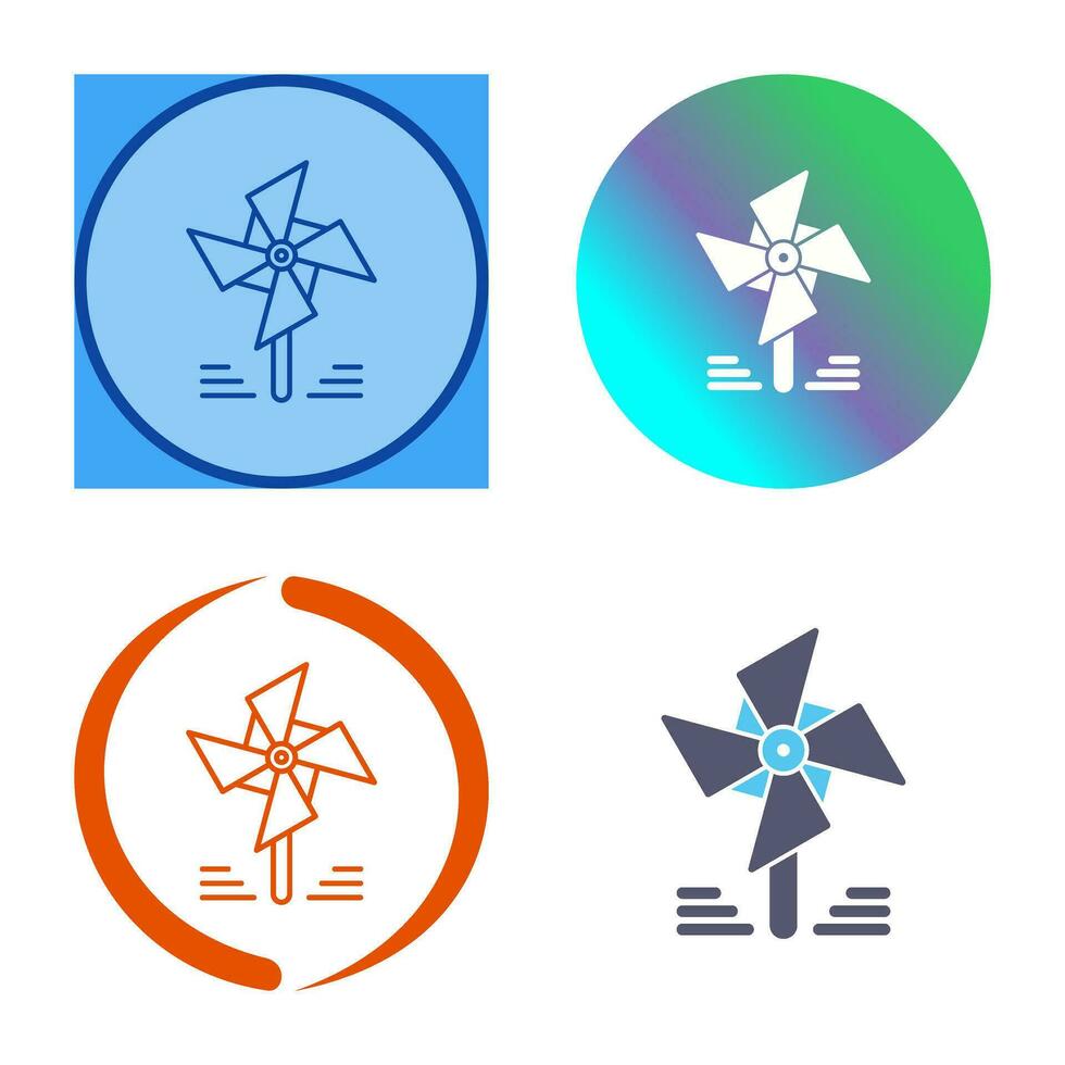 Pinwheel Vector Icon
