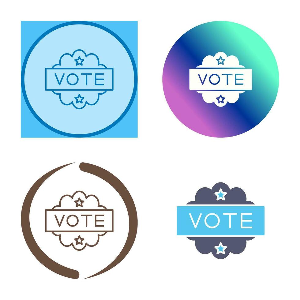 Vote Vector Icon