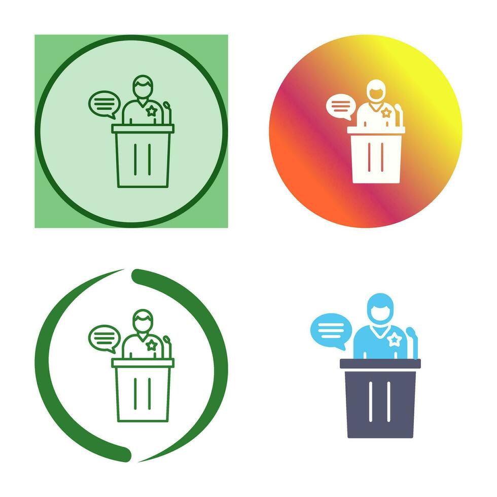 Debate Vector Icon