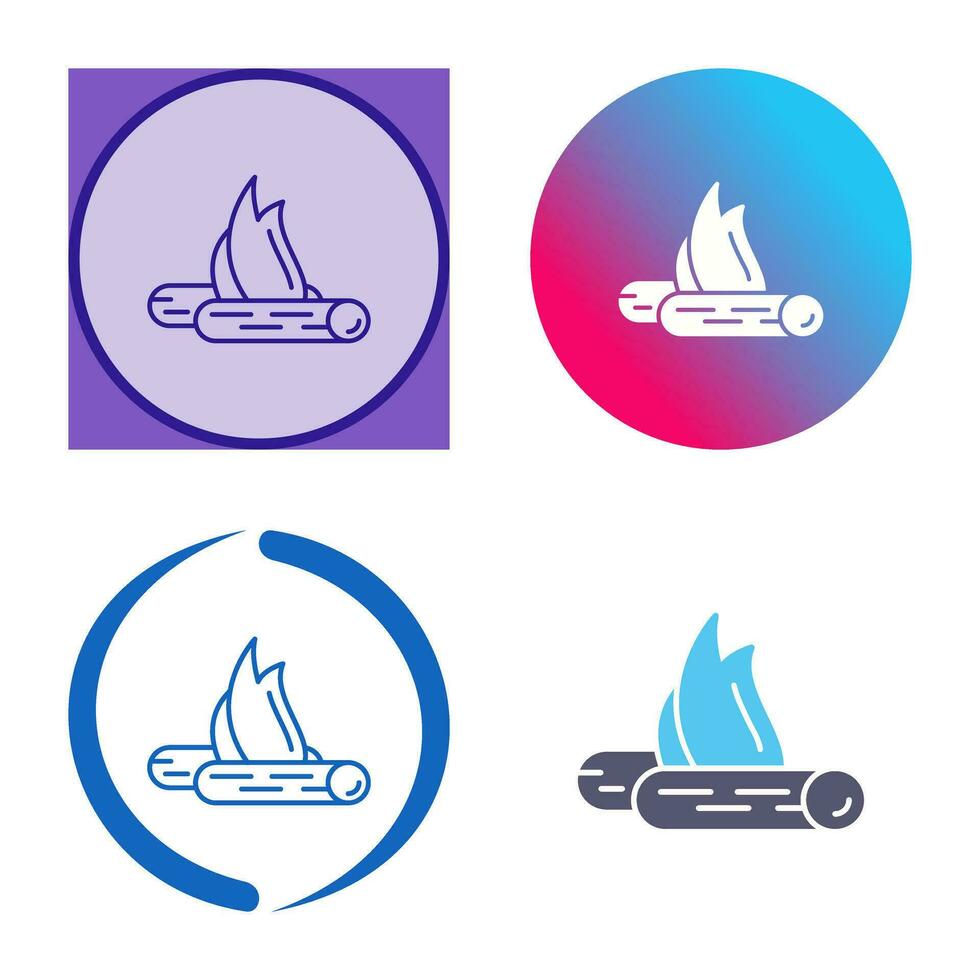 Bon Fire Vector Icon