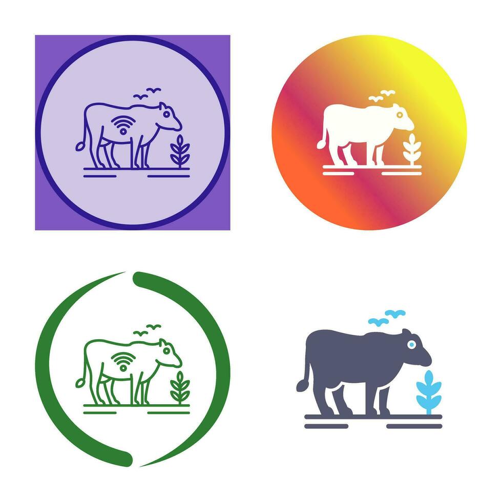 Cattle Vector Icon