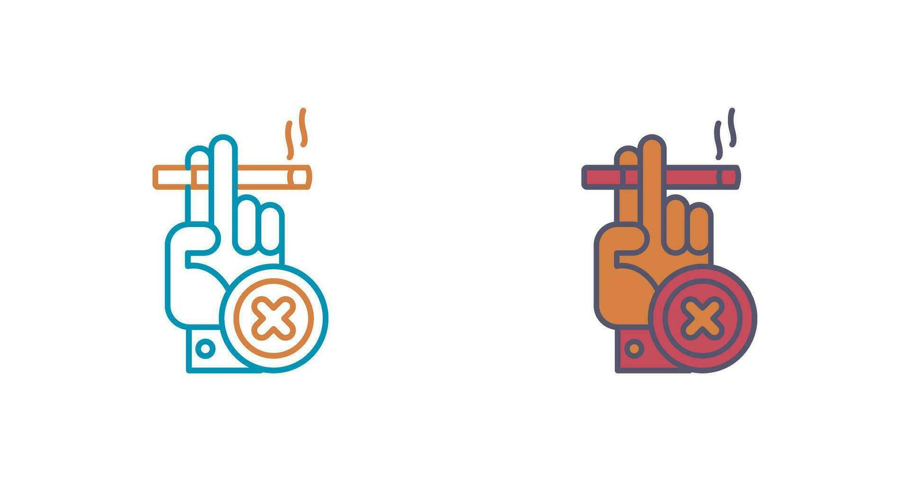 Quit Smoking Vector Icon